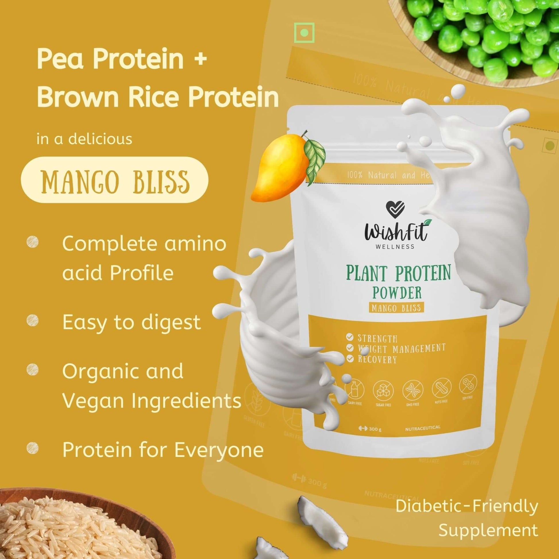  Pea protein and brown rice protien benefits