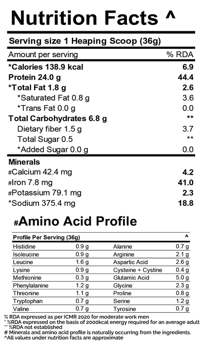 WISHFIT Powered Plant Protein - VANILLA makes everything better