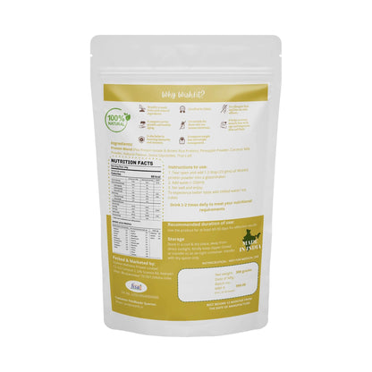 Pea protein powder rich in protein, minerals, EAA and Anti-oxidants with zero sugar and low fat