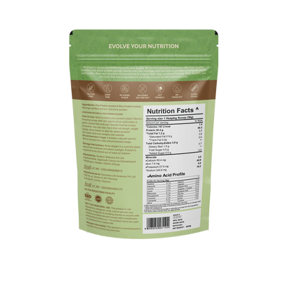 WISHFIT Powered Plant Protein - Unflavoured, simply untouched